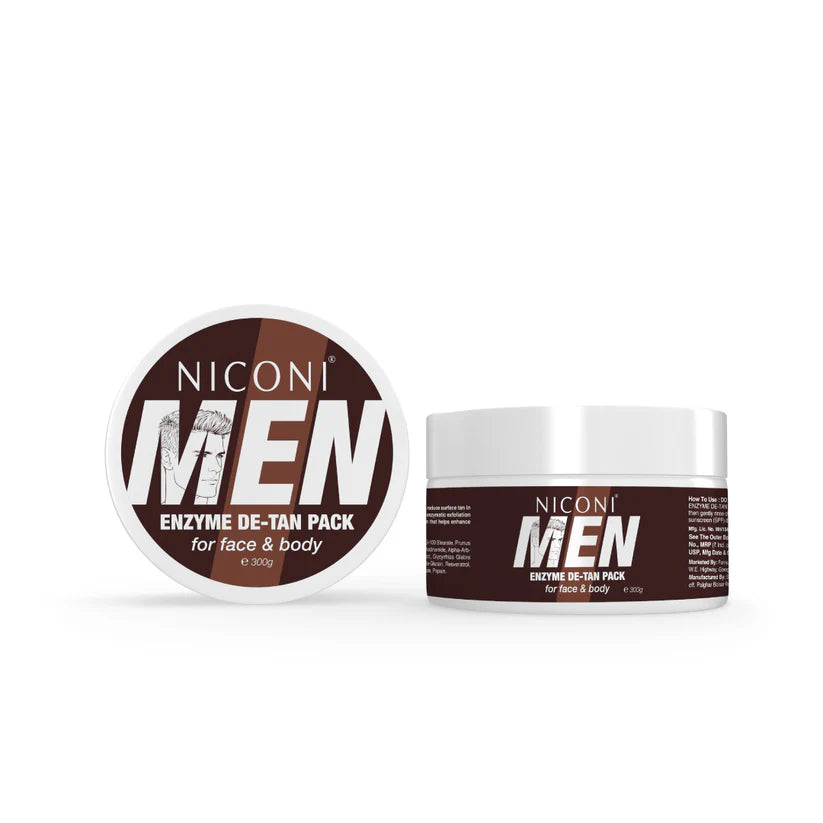 NICONI Enzyme De-Tan Pack for face & body