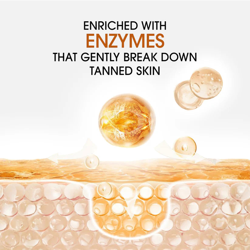 NICONI Enzyme De-Tan Pack for face & body